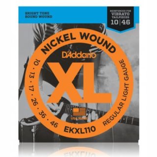DAddario EXL110 Nickel Wound, Regular Light, 10-46