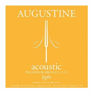 Augustine Acoustic L, gelb .012-.053