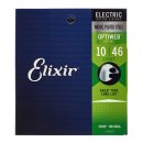 Elixir 19052 E-Gitarre Light Optiweb 010-046