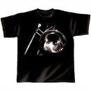 T-Shirt schwarz Trombone XL