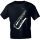 T-Shirt schwarz Alto Saxophone L