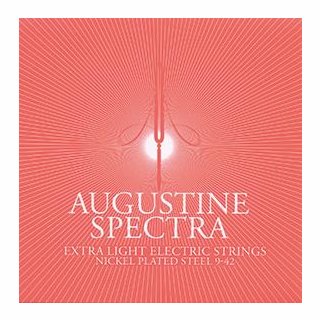 Augustine Spectra E-Gitarre Extra Light, rot .009-.042