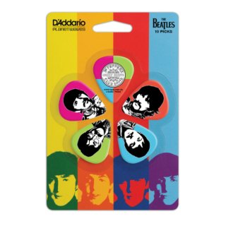 DAddario Beatles Sgt. Peppers Lonely Hearts Club Band 50th Anniversary Light Gauge Guitar Picks