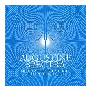 Augustine Spectra E-Gitarre Medium, blau .011-.048