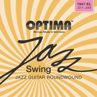 Optima Jazz Swing chrom 1947 Satz extra light .011-.049