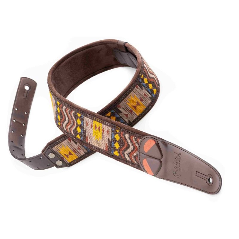 vegan-guitar-strap-azteca-brown-(4)